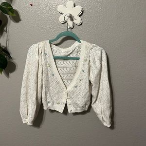 Floral cardigan